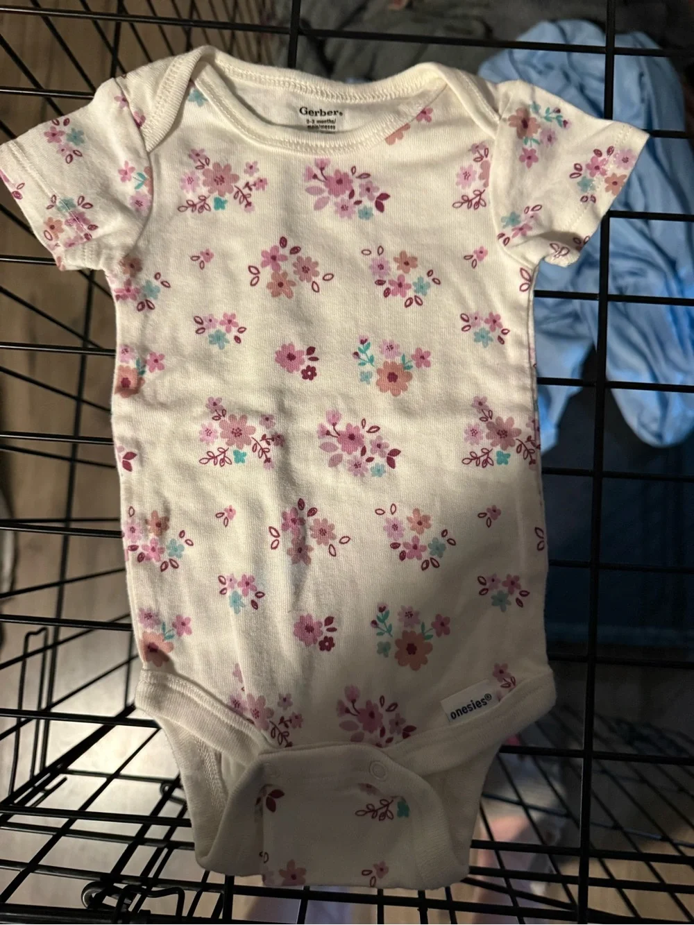 Gerber Infant Onesie - Deep Plum